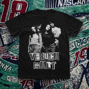 Veruca Salt Band Photo Graphic Tee Black Unisex